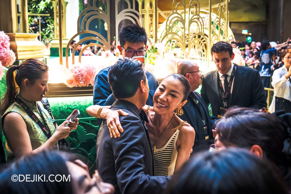 Wicked For Good Singapore Premiere at Universal Studios Singapore 8 Fan Meet at RWS WEAVE Director Jon M Chu with Michelle Yeoh Wicked For Good Singapore Premiere at Universal Studios Singapore 8 Fan Meet at RWS WEAVE Director Jon M Chu with Michelle Yeoh