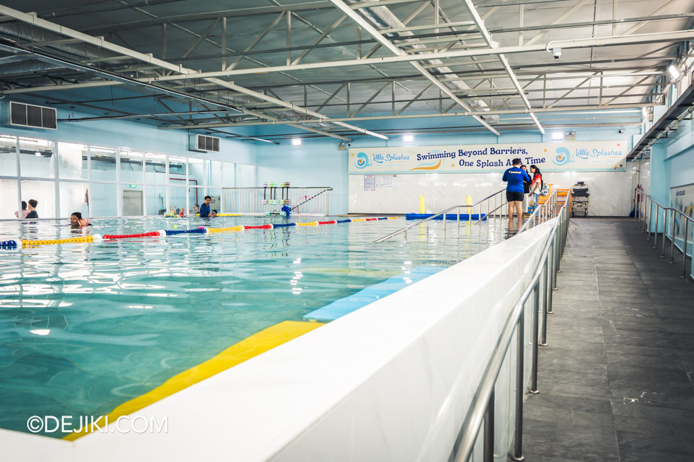 Enabling Village - Canopy Block - Little Splashes Aquatics Indoor Swimming Pool with Ramp Enabling Village Canopy Block Little Splashes Aquatics Indoor Swimming Pool with Ramp