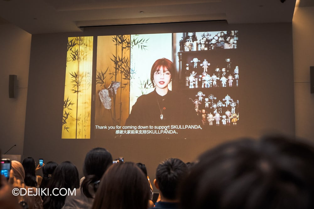 SKULLPANDA CAGE-UNCAGE SINGAPORE at National Museum of Singapore - 2 video message from artist Xiong Miao SKULLPANDA CAGE UNCAGE SINGAPORE at National Museum of Singapore 2 video message from artist Xiong Miao