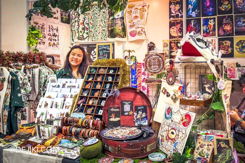 Singapore Comic Con 2025 - Show Floor - Artist Alley Guest Zone Cleather and Nicola Hwang Singapore Comic Con 2025 Show Floor Artist Alley Guest Zone Cleather and Nicola Hwang