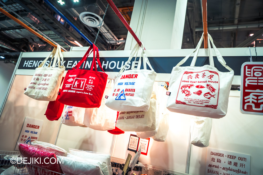 Singapore Comic Con 2025 - Show Floor - Local themed items Heng Suay Eating House overview Singapore Comic Con 2025 Show Floor Local themed items Heng Suay Eating House overview