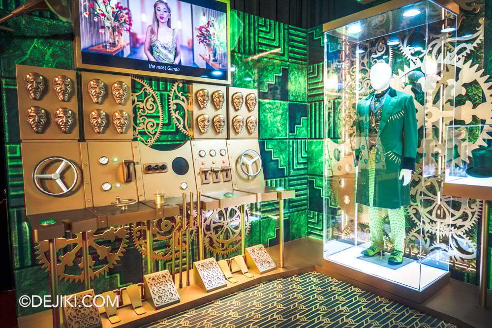 Universal Studios Singapore Wicked For Good The Wardrobe of Wicked A Curated Costume Display exhibition - Wizard of Oz zone Universal Studios Singapore Wicked For Good The Wardrobe of Wicked A Curated Costume Display exhibition Wizard of Oz zone