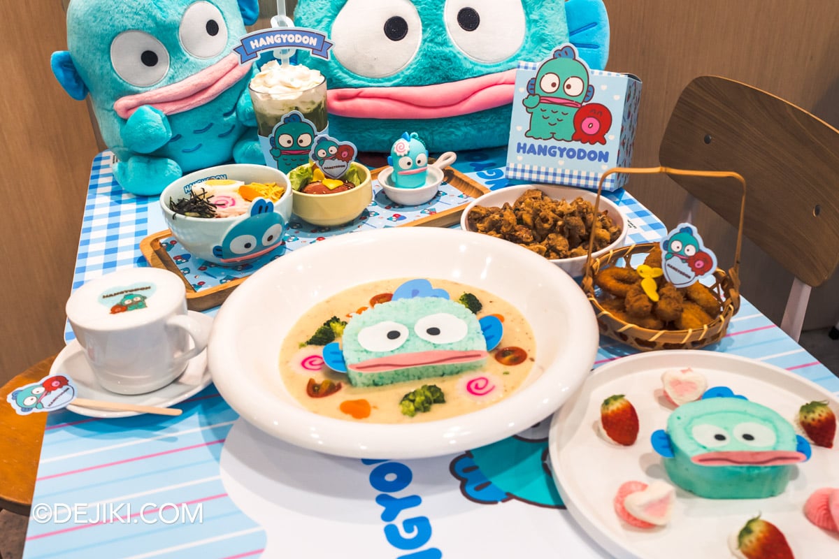 Hangyodon Pop-Up Cafe Singapore at Wong Fu Fu - Full Meal with Main Dishes Drinks and Desserts Hangyodon Pop Up Cafe Singapore at Wong Fu Fu Full Meal with Main Dishes Drinks and Desserts