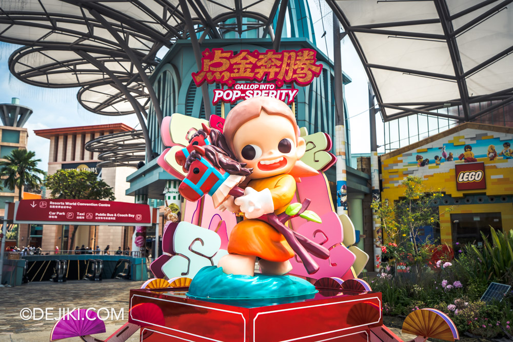 Resorts World Sentosa RWS Gallop into POP-SPERITY The Golden Gallop POP MART Installation - Zsiga Resorts World Sentosa RWS Gallop into POP SPERITY The Golden Gallop POP MART Installation Zsiga