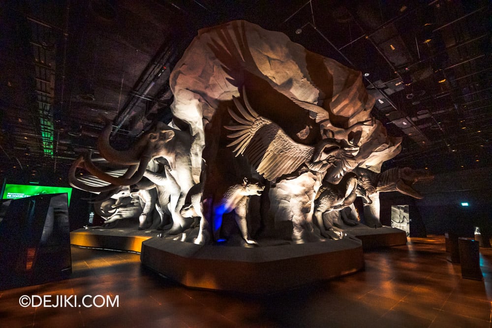 Mandai Singapore Exploria attraction - 2 Realm of the Giants sculptures group Mandai Singapore Exploria attraction 2 Realm of the Giants sculptures group