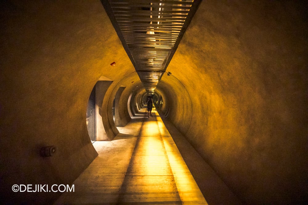 Mandai Singapore Exploria attraction - 3 Extreme Frontiers Underground Tunnel chamber Mandai Singapore Exploria attraction 3 Extreme Frontiers Underground Tunnel chamber