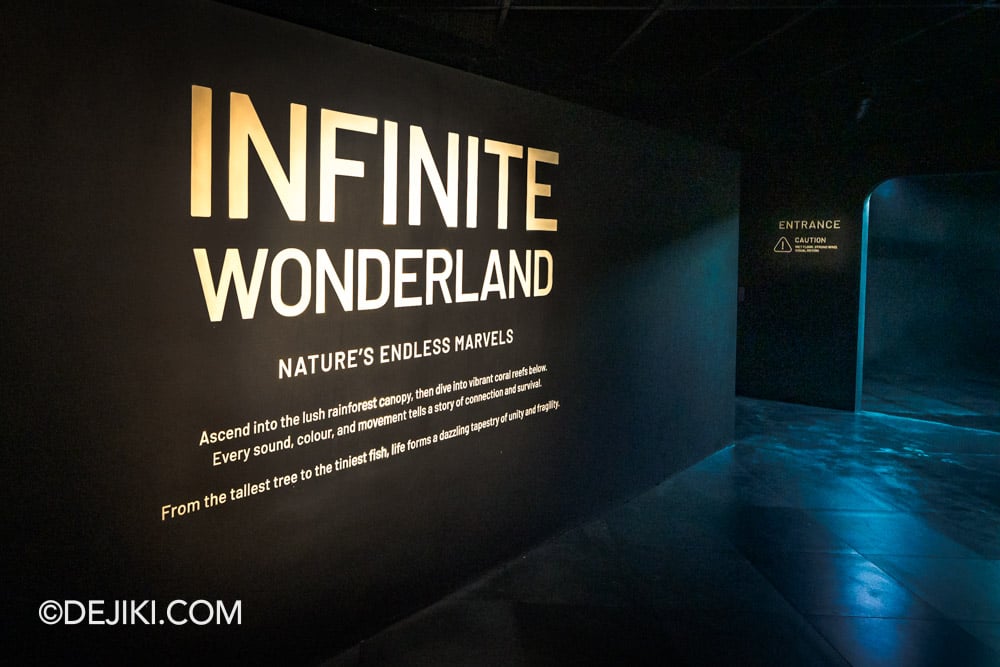 Mandai Singapore Exploria attraction - 4 Infinite Wonderland overview Mandai Singapore Exploria attraction 4 Infinite Wonderland overview