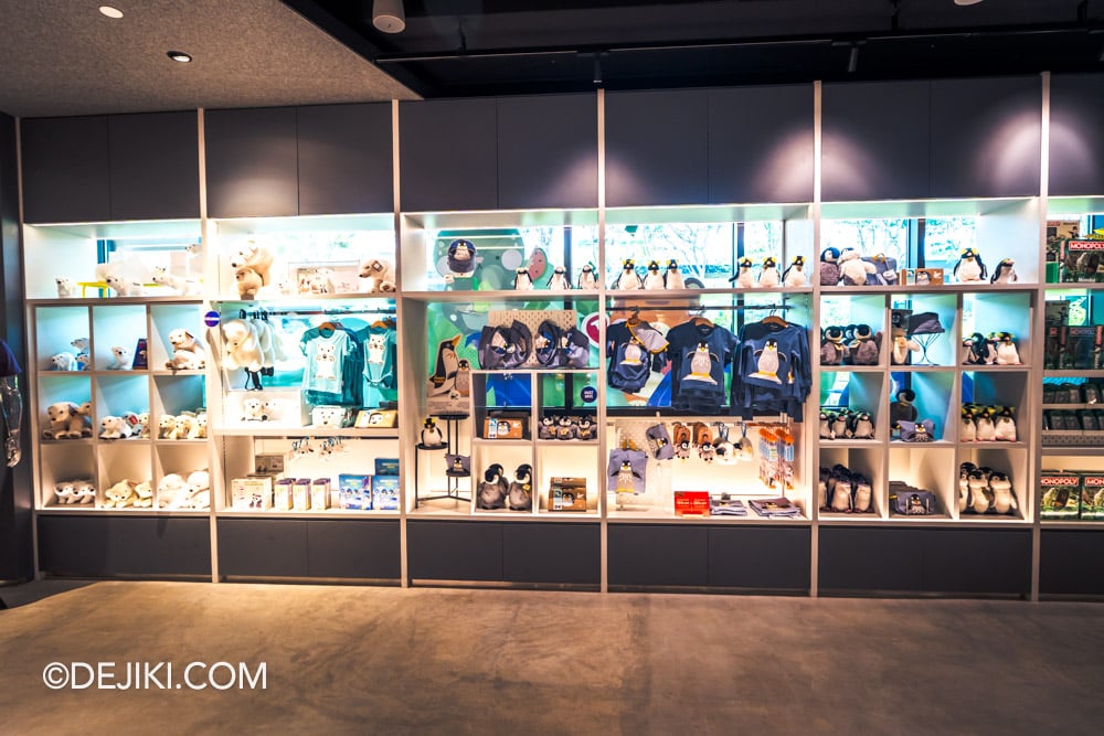 Mandai Singapore Exploria attraction - Exploria Shop Mandai wildlife parks merchandise display 2 Mandai Singapore Exploria attraction Exploria Shop Mandai wildlife parks merchandise display 2