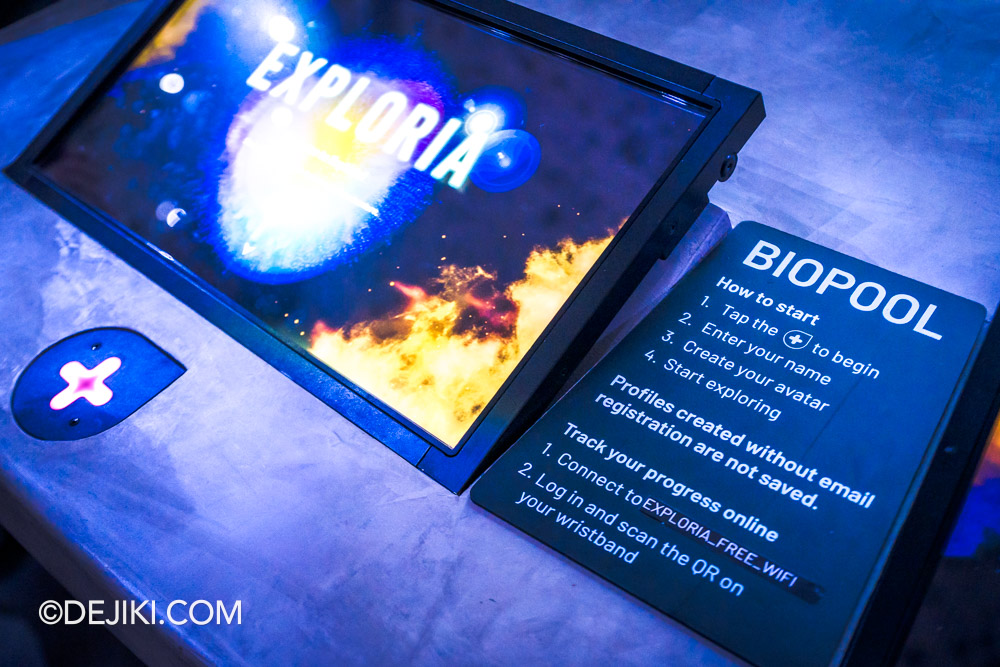 Mandai Singapore Exploria attraction - Our Interconnected World - Biopool Setup Mandai Singapore Exploria attraction Our Interconnected World Biopool Setup