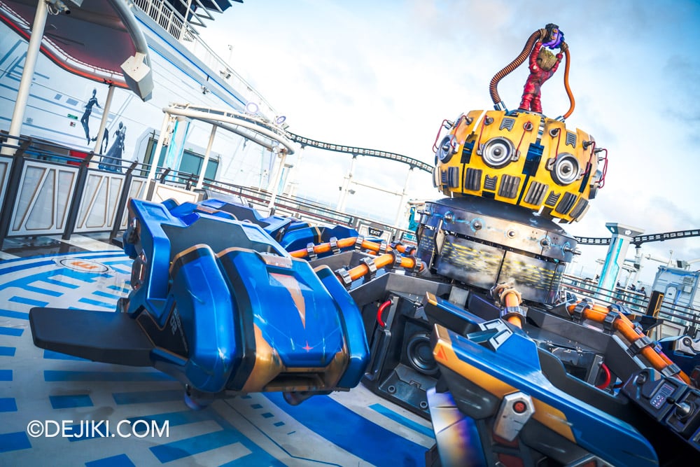 Disney Adventure Maiden Voyage Experience Trip Report and Review Groot Galaxy Spin ride Disney Adventure Maiden Voyage Experience Trip Report and Review Groot Galaxy Spin ride
