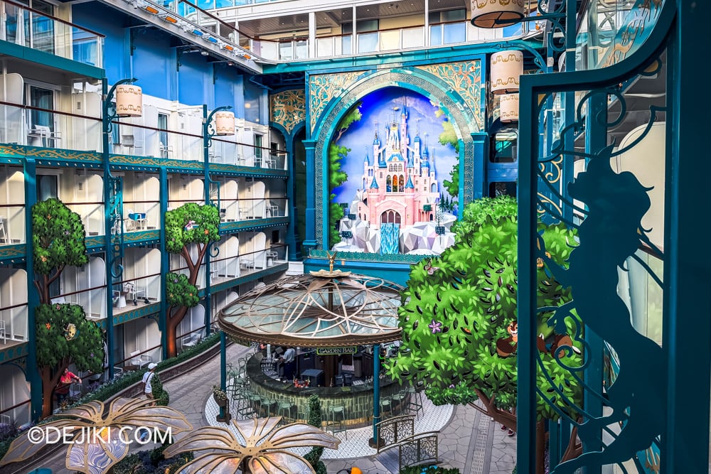 Disney Adventure Maiden Voyage Experience Trip Report and Review Stateroom 13327 Deluxe Garden View with Verandah Storybook Castle Disney Adventure Maiden Voyage Experience Trip Report and Review Stateroom 13327 Deluxe Garden View with Verandah Storybook Castle