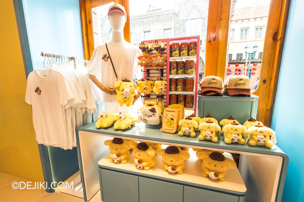 Universal Studios Singapore 2026 Sanrio Superstar Boutique Pompompurin section Universal Studios Singapore 2026 Sanrio Superstar Boutique Pompompurin section