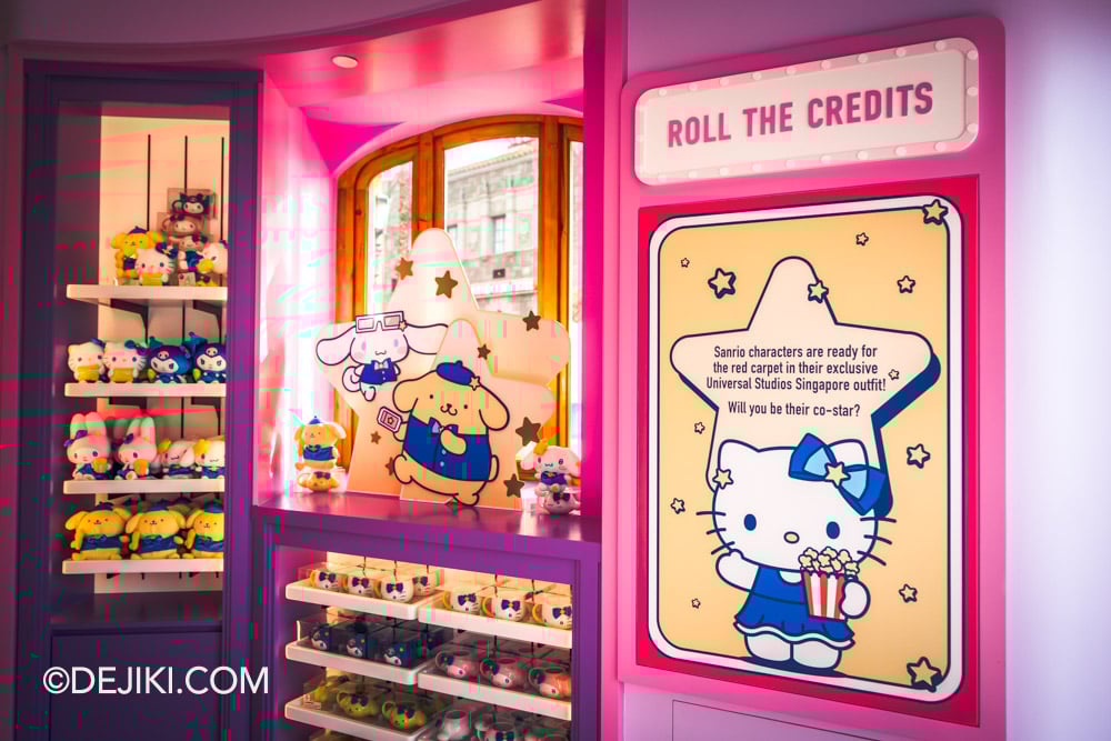 Universal Studios Singapore 2026 Sanrio Superstar Boutique overview from Front Door Universal Studios Singapore 2026 Sanrio Superstar Boutique overview from Front Door