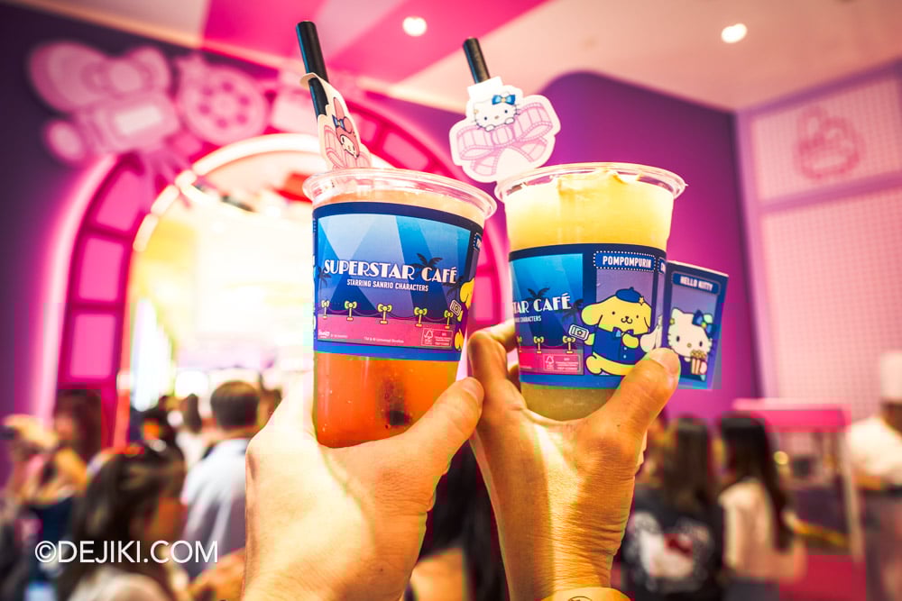 Universal Studios Singapore 2026 Sanrio Superstar Cafe Fizzy Slush Drinks Universal Studios Singapore 2026 Sanrio Superstar Cafe Fizzy Slush Drinks