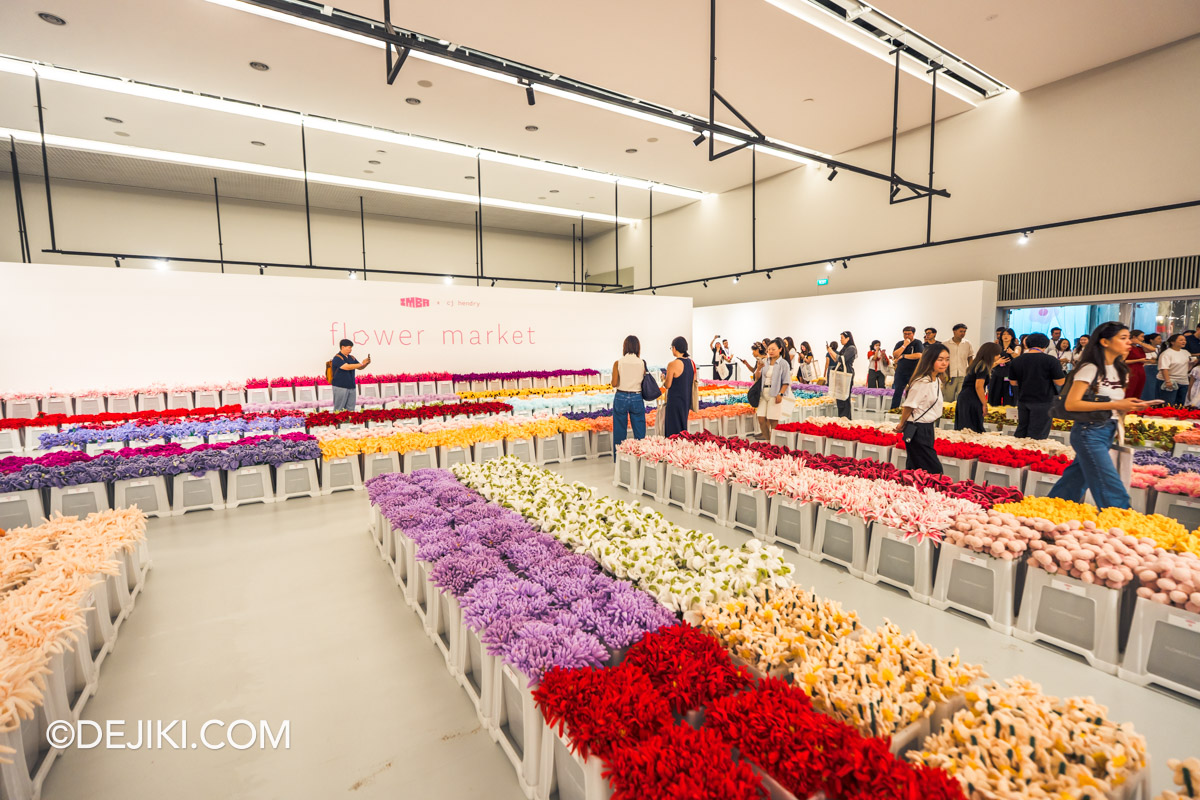 Cj Hendry flower market opens in Singapore at IMBA Theatre Gardens by the Bay - Overview at Opening Cj Hendry flower market opens in Singapore at IMBA Theatre Gardens by the Bay Overview at Opening