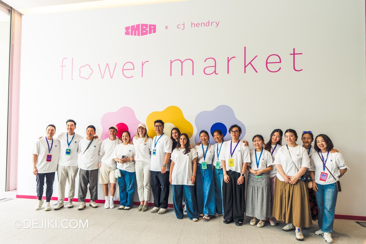 Cj Henry flower market opens in Singapore at IMBA Theatre Gardens by the Bay - Team photo Cj Henry flower market opens in Singapore at IMBA Theatre Gardens by the Bay Team photo
