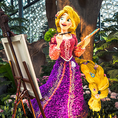Disney Garden of Wonder Floral Fantasy Gardens by the Bay sq3