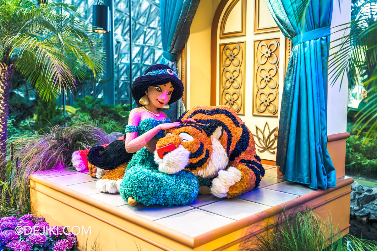Gardens by the Bay 2026 Disney Garden of Wonder - Aladdin Princess Jasmine and Rajah Gardens by the Bay 2026 Disney Garden of Wonder Aladdin Princess Jasmine and Rajah