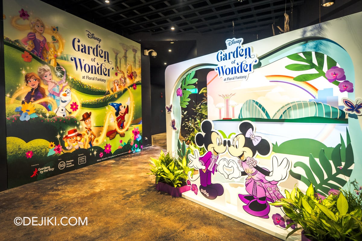 Gardens by the Bay 2026 Disney Garden of Wonder - Finale Meet and Greet area Gardens by the Bay 2026 Disney Garden of Wonder Finale Meet and Greet area