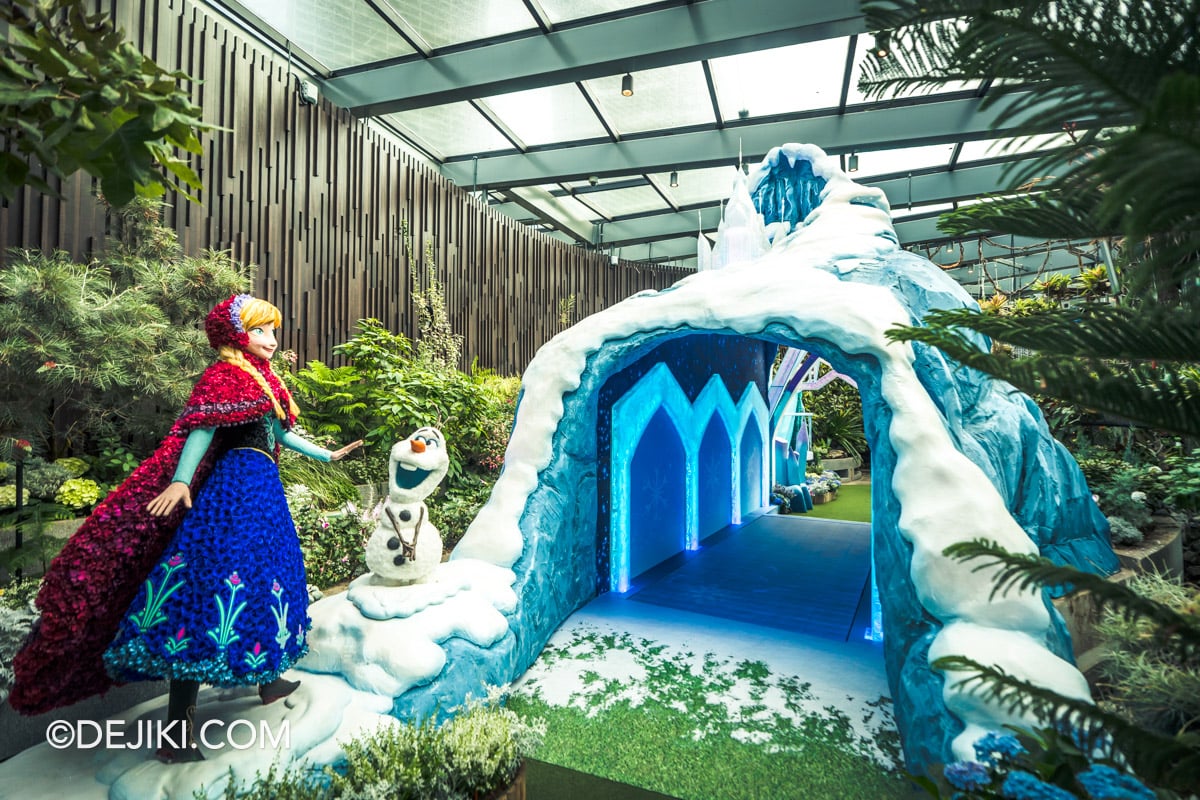 Gardens by the Bay 2026 Disney Garden of Wonder - Frozen Anna and Olaf wide Gardens by the Bay 2026 Disney Garden of Wonder Frozen Anna and Olaf wide