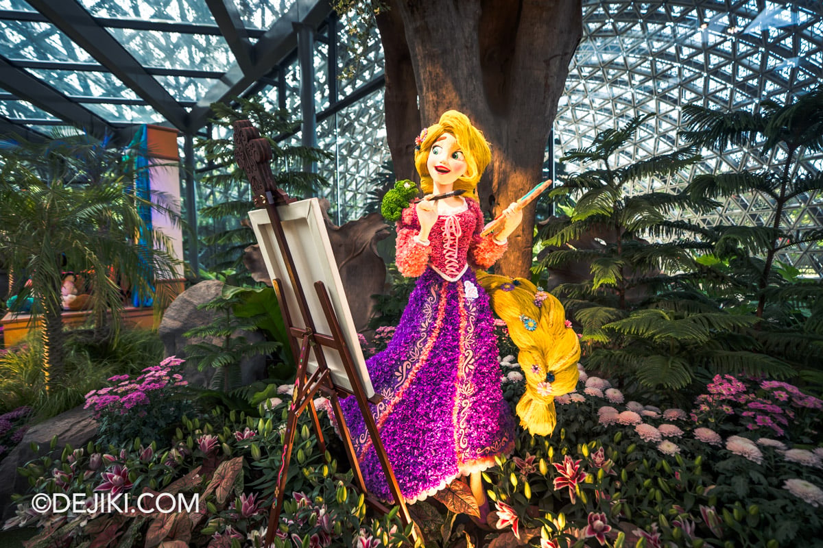 Gardens by the Bay 2026 Disney Garden of Wonder - Rapunzel wide Gardens by the Bay 2026 Disney Garden of Wonder Rapunzel wide