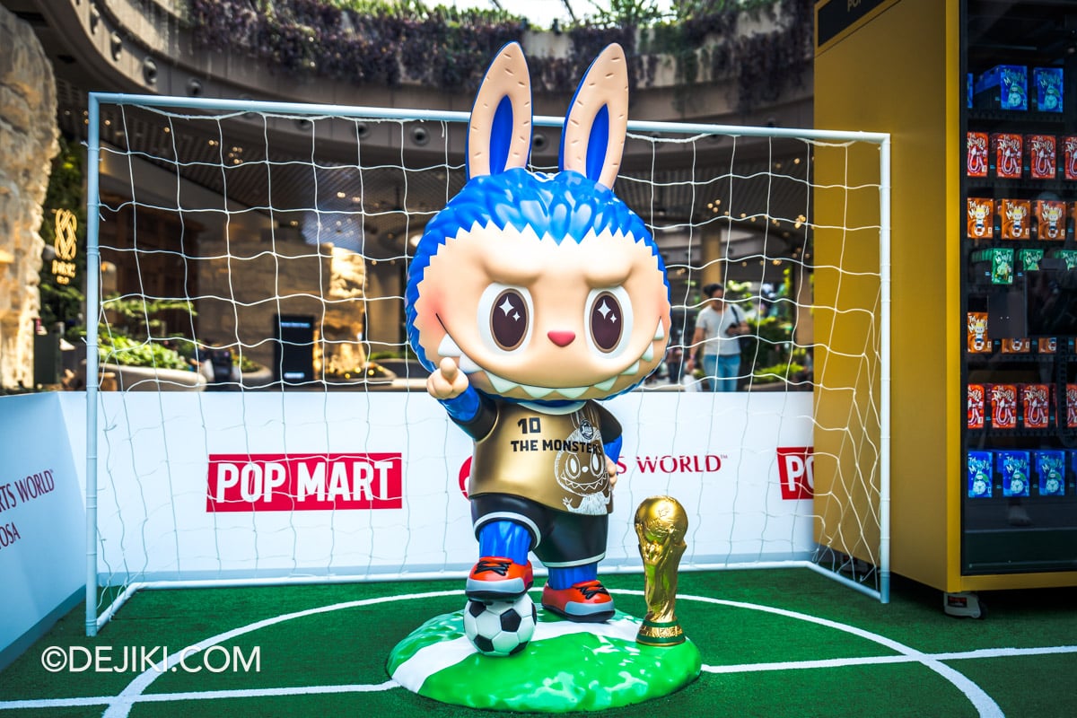 RWS Resorts World Sentosa Summer of Treasures - Labubu Soccer FIFA 2026 World Cup Trophy RWS Resorts World Sentosa Summer of Treasures Labubu Soccer FIFA 2026 World Cup Trophy