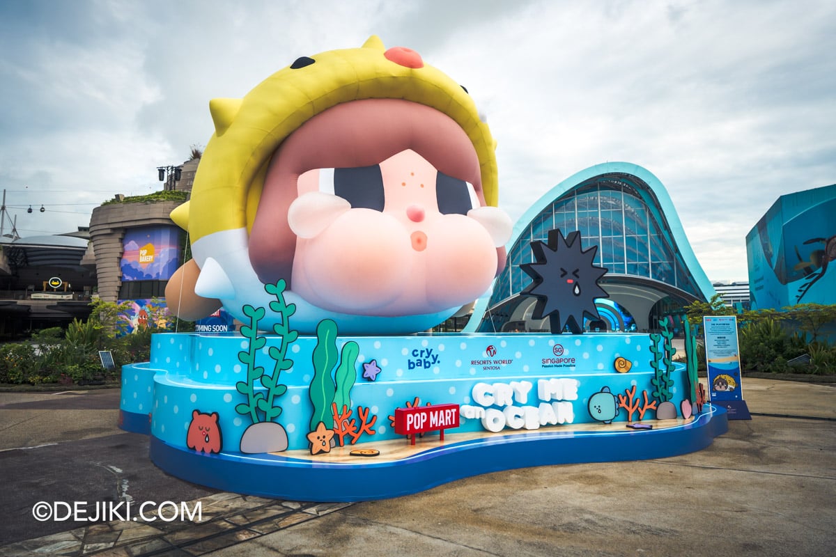 RWS Singapore Oceanarium 2026 POP MART CRYBABY CRY ME an OCEAN Activation - 2 The Puffer Fish at WEAVE Grand Plaza RWS Singapore Oceanarium 2026 POP MART CRYBABY CRY ME an OCEAN Activation 2 The Puffer Fish at WEAVE Grand Plaza