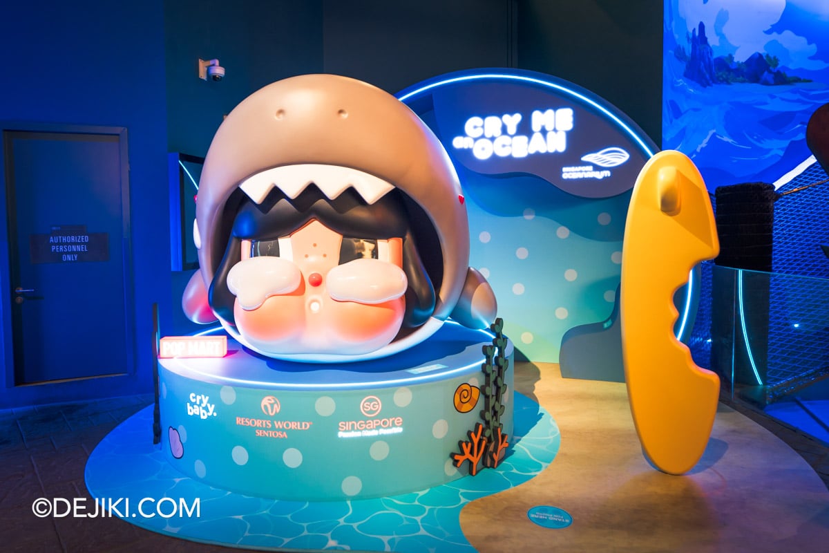 RWS Singapore Oceanarium 2026 POP MART CRYBABY CRY ME an OCEAN Activation - 5 The Shark at Spirit of Exploration RWS Singapore Oceanarium 2026 POP MART CRYBABY CRY ME an OCEAN Activation 5 The Shark at Spirit of Exploration