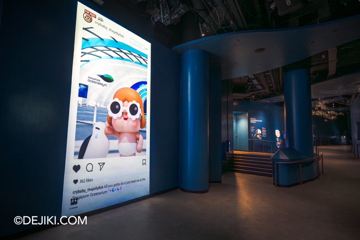 RWS Singapore Oceanarium 2026 POP MART CRYBABY CRY ME an OCEAN Activation - 6 Digital Screen Before Open Ocean RWS Singapore Oceanarium 2026 POP MART CRYBABY CRY ME an OCEAN Activation 6 Digital Screen Before Open Ocean