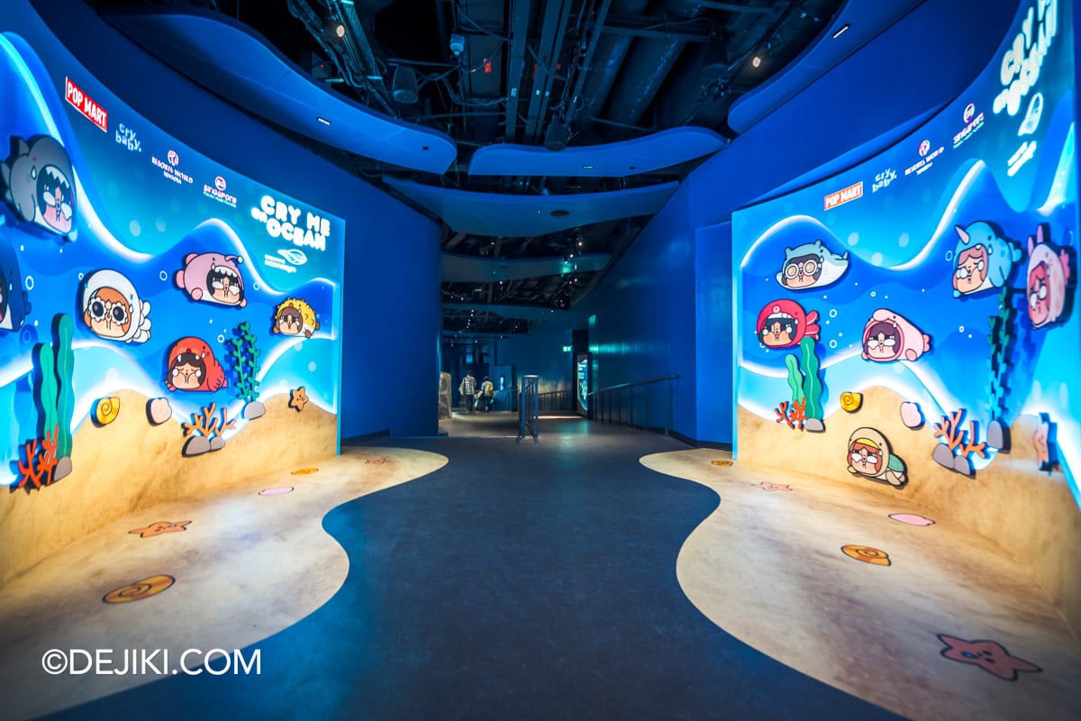 RWS Singapore Oceanarium 2026 POP MART CRYBABY CRY ME an OCEAN Activation - 6 Photo Wall at Coral Garden RWS Singapore Oceanarium 2026 POP MART CRYBABY CRY ME an OCEAN Activation 6 Photo Wall at Coral Garden