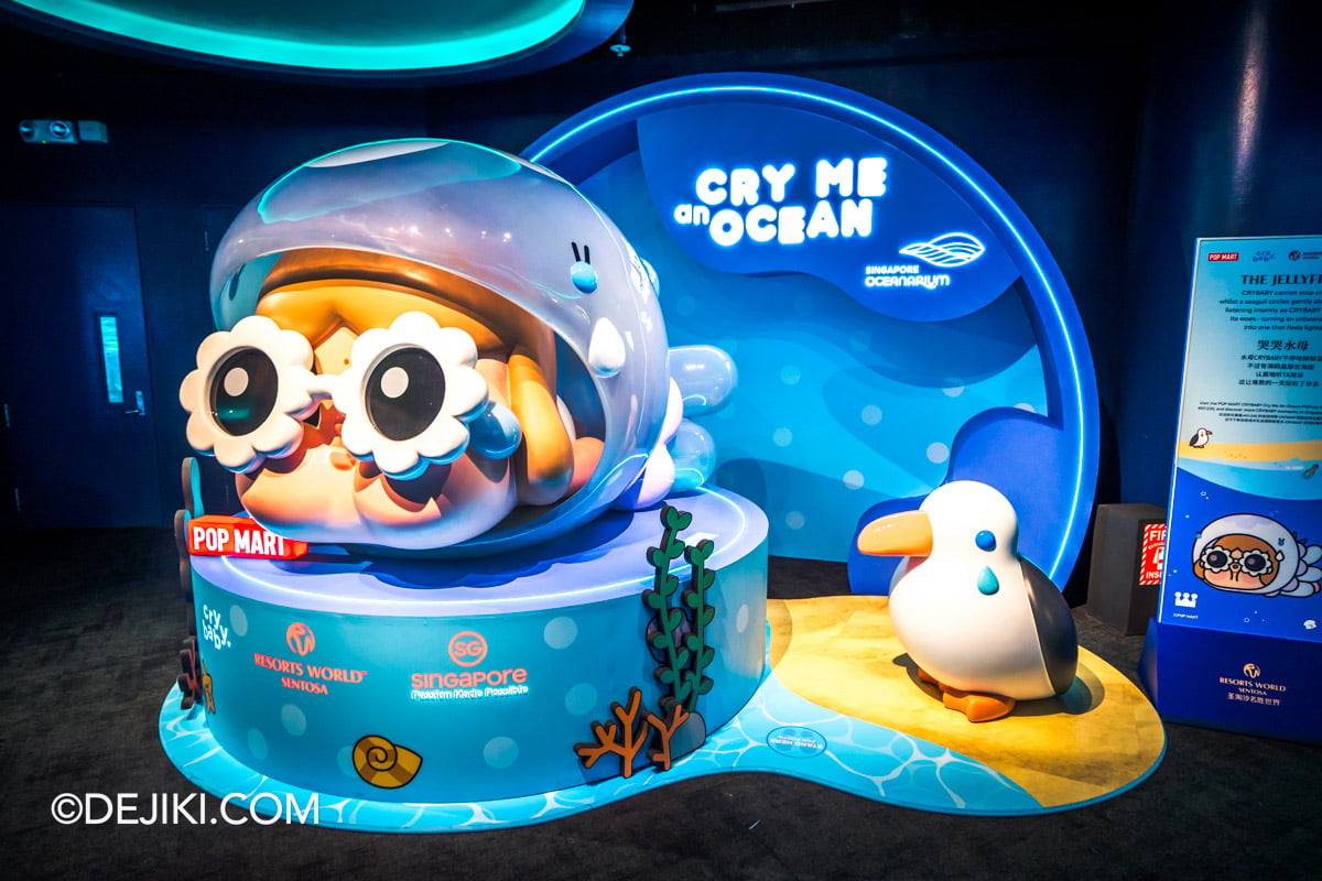 RWS Singapore Oceanarium 2026 POP MART CRYBABY CRY ME an OCEAN Activation - 7 The Jellyfish at Open Ocean Habitat RWS Singapore Oceanarium 2026 POP MART CRYBABY CRY ME an OCEAN Activation 7 The Jellyfish at Open Ocean Habitat