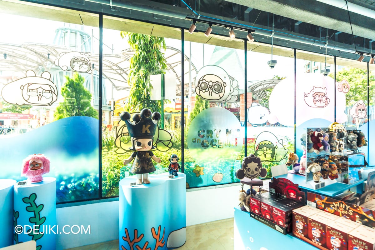 RWS Singapore Oceanarium 2026 POP MART CRYBABY CRY ME an OCEAN Activation - POP MART Pop-Up Store at WEAVE 3 decor details RWS Singapore Oceanarium 2026 POP MART CRYBABY CRY ME an OCEAN Activation POP MART Pop Up Store at WEAVE 3 decor details