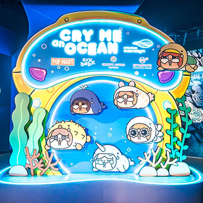 RWS Singapore Oceanarium CRYBABY sq2