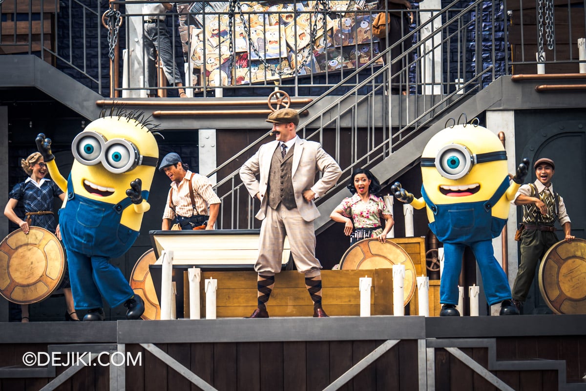 Universal Studios Singapore 2026 Minions and Monsters Summer event - Conjuring Chaos show 2 James and Henry new Minions Universal Studios Singapore 2026 Minions and Monsters Summer event Conjuring Chaos show 2 James and Henry new Minions