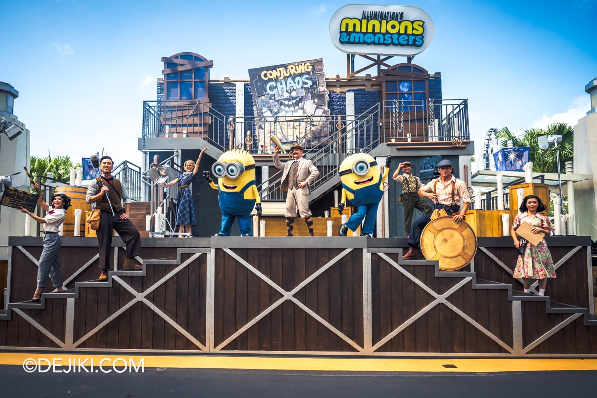 Universal Studios Singapore 2026 Minions and Monsters Summer event - Conjuring Chaos show 7 finale Meet and Greet Universal Studios Singapore 2026 Minions and Monsters Summer event Conjuring Chaos show 7 finale Meet and Greet