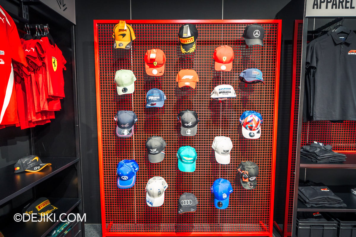 F1 The Exhibition Singapore - 11 Exhibition Merch Shop hats F1 The Exhibition Singapore 11 Exhibition Merch Shop hats