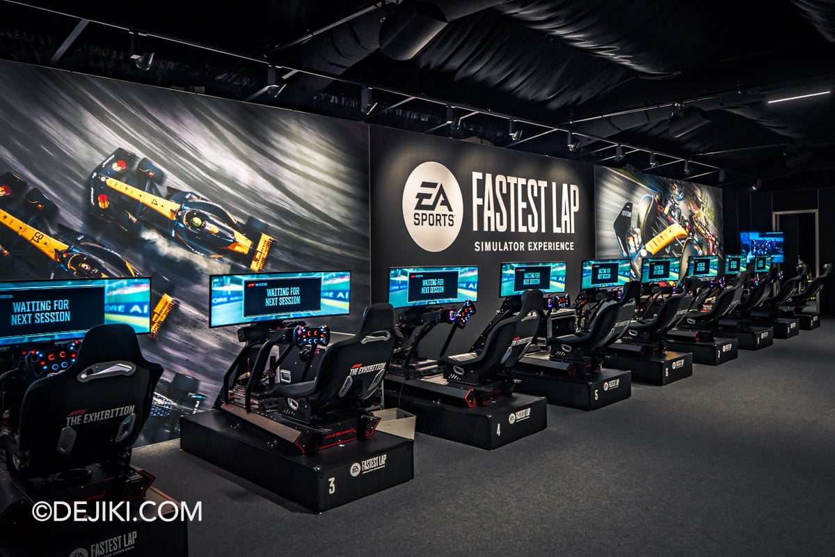 F1 The Exhibition Singapore - 12 Fastest Lap Simulator Experience wide F1 The Exhibition Singapore 12 Fastest Lap Simulator Experience wide