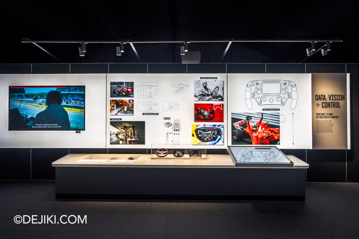 F1 The Exhibition Singapore - 4 Revolution by Design Data Vision Control F1 The Exhibition Singapore 4 Revolution by Design Data Vision Control