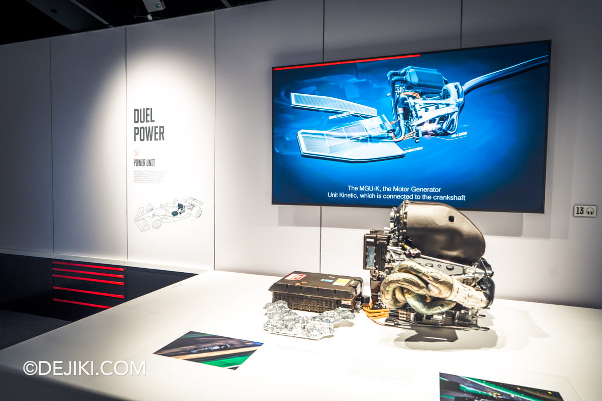 F1 The Exhibition Singapore - 5 Design Lab Duel Power Engine Unit F1 The Exhibition Singapore 5 Design Lab Duel Power Engine Unit