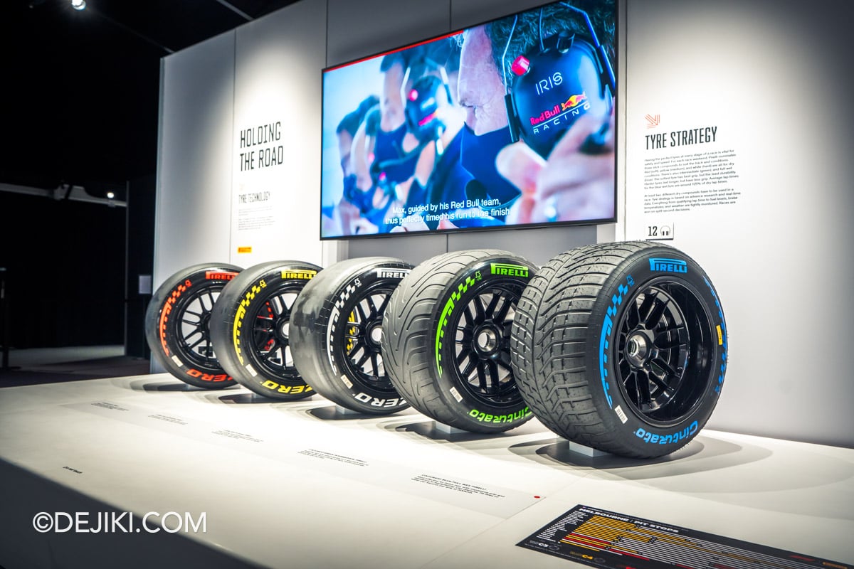 F1 The Exhibition Singapore - 5 Design Lab Tyre Types and Strategy F1 The Exhibition Singapore 5 Design Lab Tyre Types and Strategy
