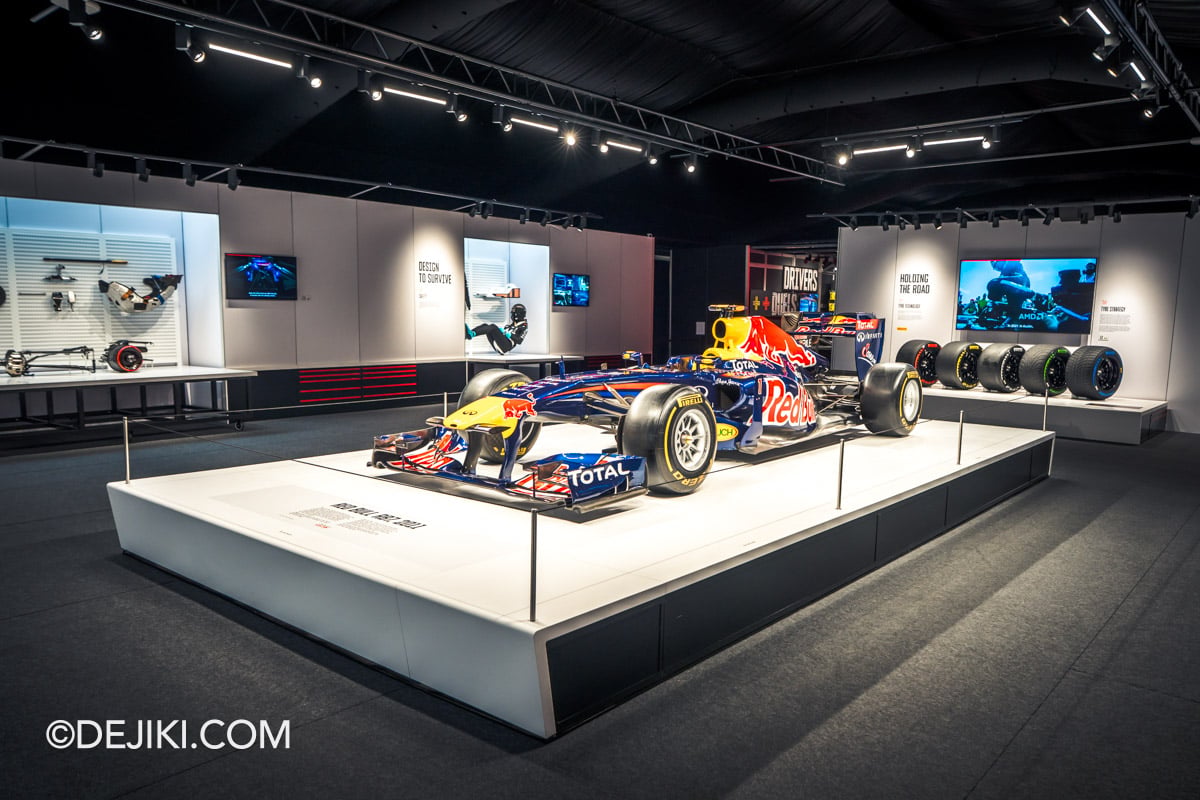F1 The Exhibition Singapore - 5 Design Lab overview F1 The Exhibition Singapore 5 Design Lab overview