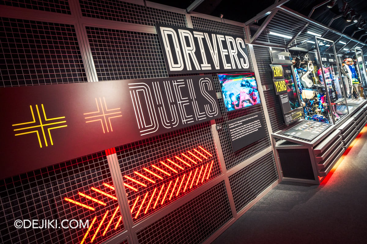 F1 The Exhibition Singapore - 6 Drivers and Duels entrance F1 The Exhibition Singapore 6 Drivers and Duels entrance