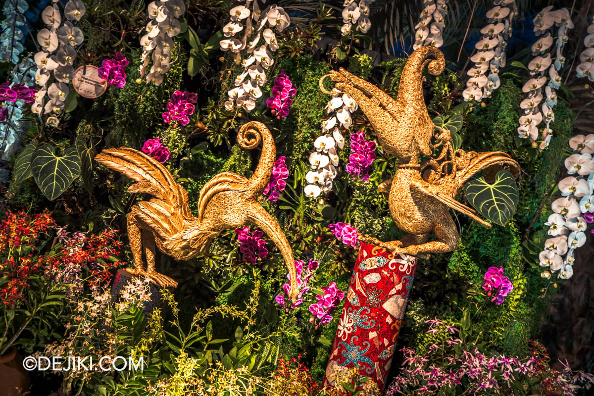 Gardens by the Bay - Orchid Extravaganza 2026 Rhythm of the Rainforest - Anyaman Sculpture Hornbills Gardens by the Bay Orchid Extravaganza 2026 Rhythm of the Rainforest Anyaman Sculpture Hornbills