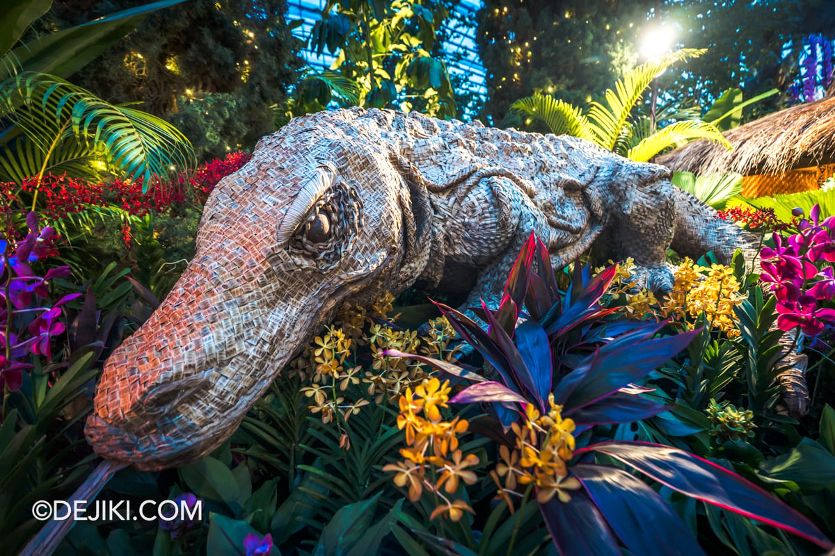 Gardens by the Bay - Orchid Extravaganza 2026 Rhythm of the Rainforest - Anyaman Sculpture Komodo Dragon Gardens by the Bay Orchid Extravaganza 2026 Rhythm of the Rainforest Anyaman Sculpture Komodo Dragon