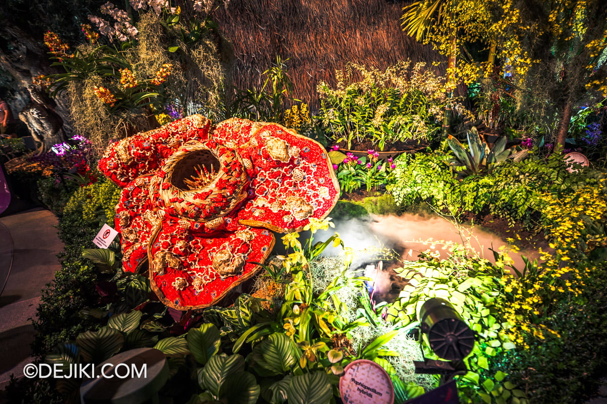 Gardens by the Bay - Orchid Extravaganza 2026 Rhythm of the Rainforest - Anyaman Sculpture Rafflesia Flower Gardens by the Bay Orchid Extravaganza 2026 Rhythm of the Rainforest Anyaman Sculpture Rafflesia Flower