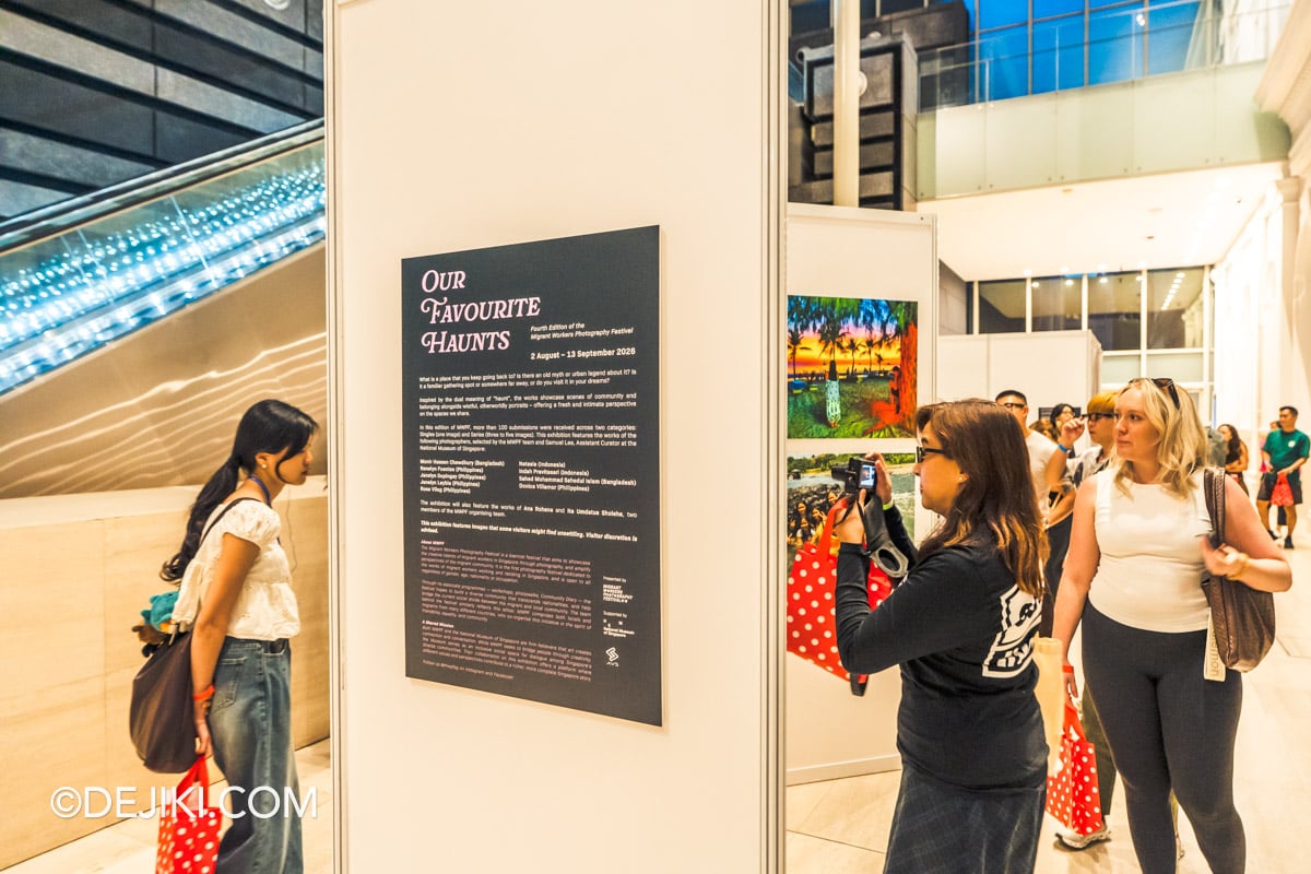 Our Favourite Haunts - Through the Lens of Migrant Workers exhibition at National Museum of Singapore 2026 National Day Celebrations Our Favourite Haunts Through the Lens of Migrant Workers exhibition at National Museum of Singapore 2026 National Day Celebrations