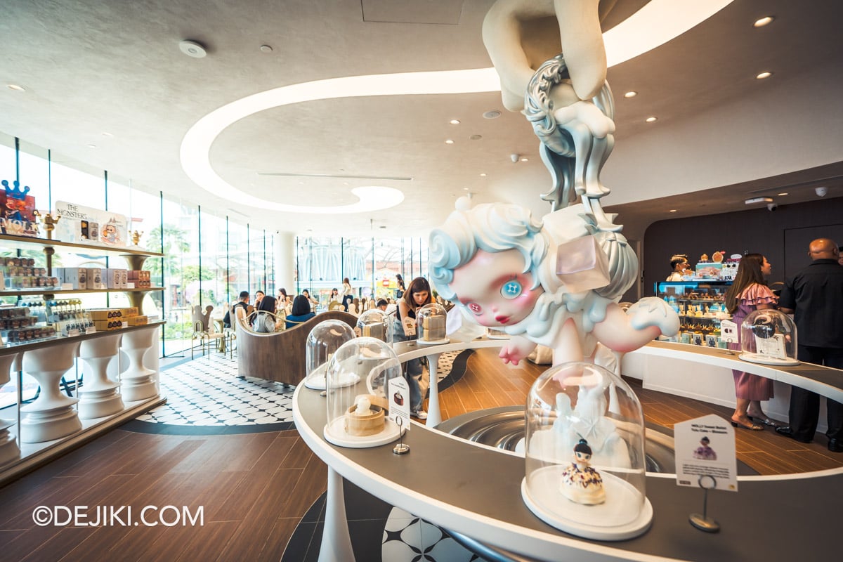 POP MART Resorts World Sentosa - 22 POP BAKERY Singapore at Level 2 Interior of POP BAKERY Singapore on Level 2 at Resorts World Sentosa