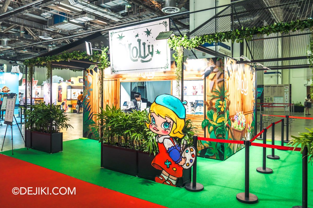 POP TOY SHOW 2026 Singapore 03 MOLLY Booth Exterior Greenhouse