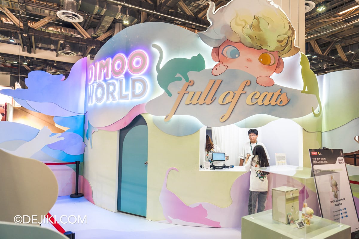POP TOY SHOW 2026 Singapore 10 DIMOO booth design