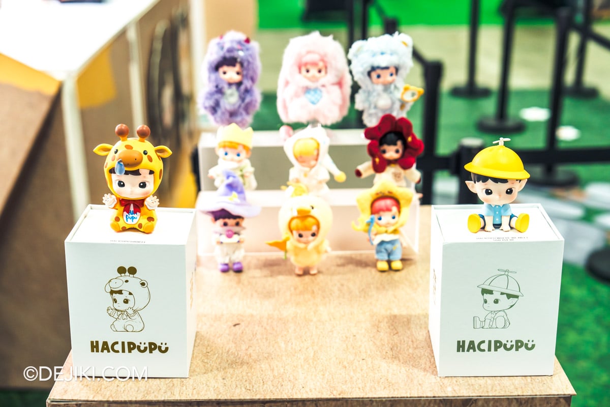 POP TOY SHOW 2026 Singapore 12 HACIPUPU Booth exclusives closeup
